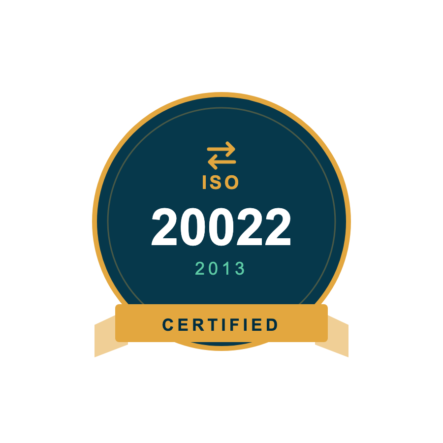 ISO 20022-1:2013 Sertifikalı — Finansal Hizmetler Mesajlaşma Standardı